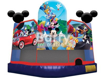 Customized Disney Mickey Mouse Inflatable Bounce,Jumper Bounce House BY-BH-005